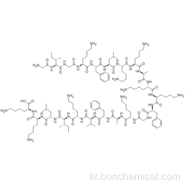 L- 리신 아미드, 글 리실 -L- 이소 류 사이클 릴릴 -L- 리실 -L- 페닐 알라 닐 -L- 루실 -L- 리실 -L- 리실 -L- 알라 닐 -L- 리실 -L- 리실 -L- 페닐 알라 닐 릴리 실 -L- 리실- L- 알라 닐 -L- 페닐 알라 닐 -L- 발릴 -L- 리실 -L- 이소 류실 -L- 루실 -L- 리실-CAS 147664-63-9